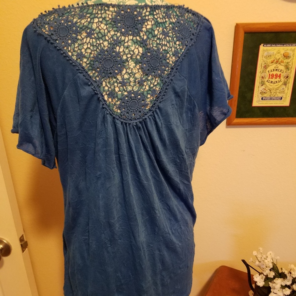 Blue top 18/20